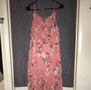 Pink summer dress